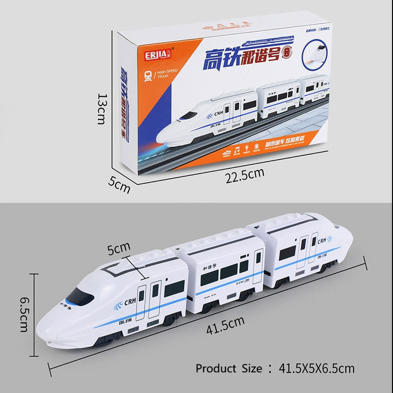 Simulation High Speed Railway Train Toy