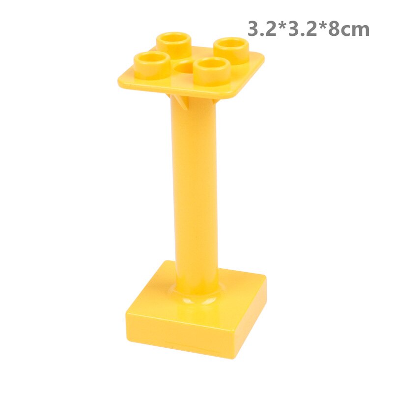 Big Building Blocks Compatible Slide Swing Seesaw