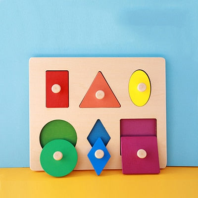 Montessori Wooden Baby Game Puzzles for Kids