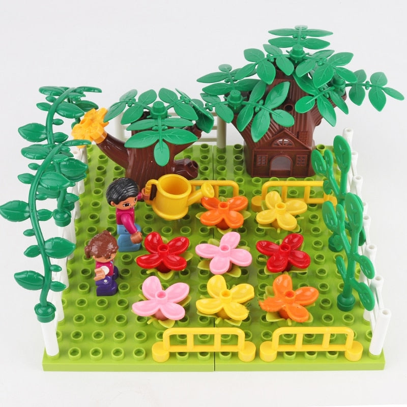 Big Building Blocks Outdoor Forest Plant Series