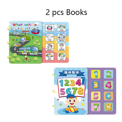 Kid Quiet Busy Book Montessori Baby Educational Toy