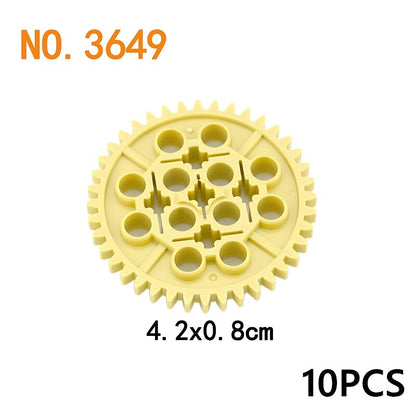 MOC Bricks Technical Gear Parts