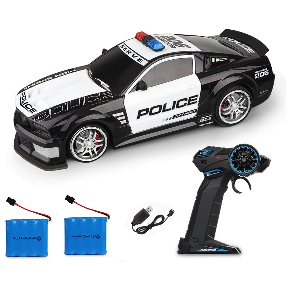 Police RC Car Remote Control Cars Toy