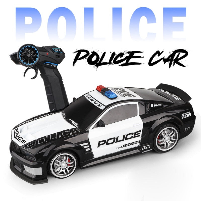 Police RC Car Remote Control Cars Toy