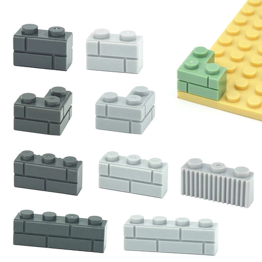 Thick Wall Figures Bricks Compatible Dots Building