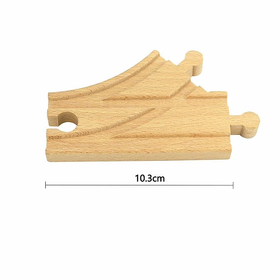 Wooden Track Railway Toys Beech Train