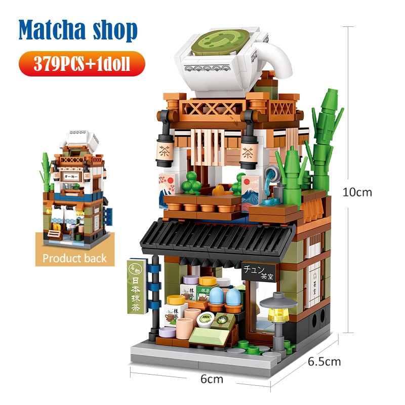 Mini City Street View Noodle Building Blocks