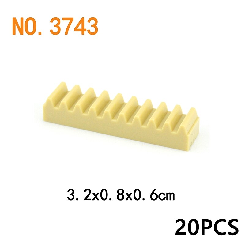 MOC Bricks Technical Gear Parts