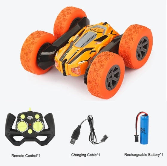 Radio Remote Control Car Double Side RC Stunt