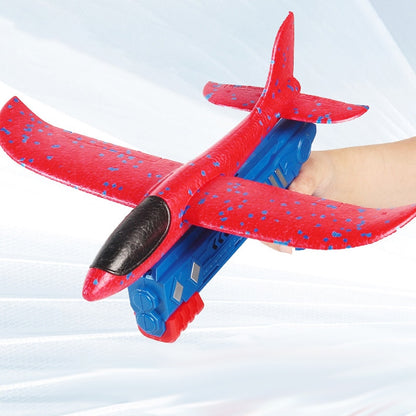 Foam Plane Glider Hand Throw Launcher Guns