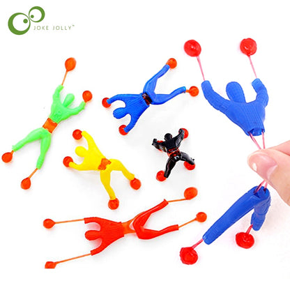 Funny Flexible Climb Men Sticky Wall Toy Kids