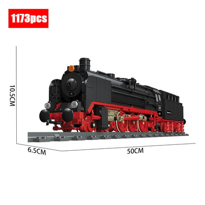 Building Blocks Steam Train Bricks Set