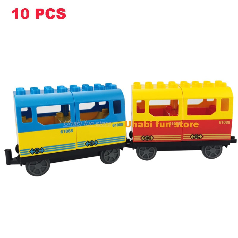 Rail Transport Big Size Building Blocks Creative