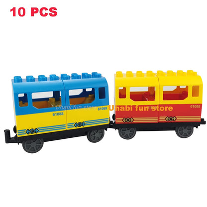 Rail Transport Big Size Building Blocks Creative