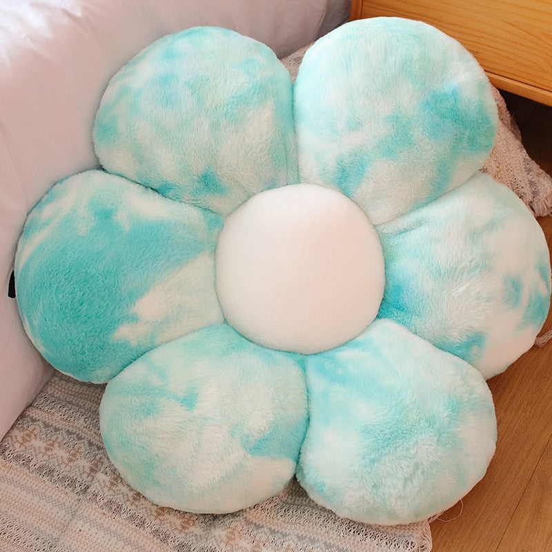 Beautiful Colorful Flower Plush Pillow Toy