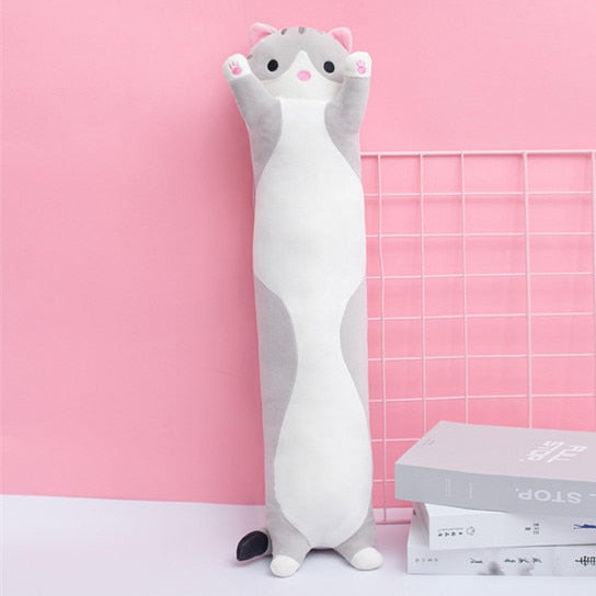 Cute Soft Long Cat Pillow Plush Toys