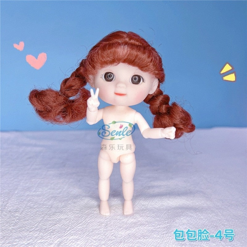 Mini Naked Body DIY Toy Dolls