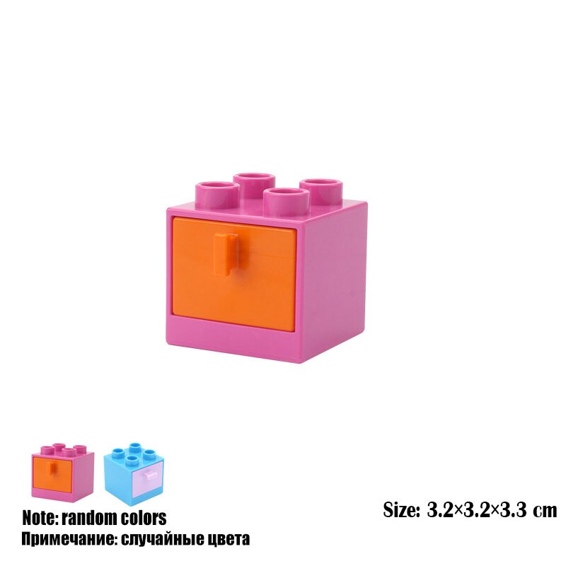 Play House Scenes Assemble Brick Toy