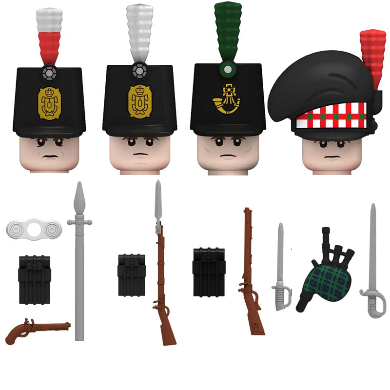 Military Soldiers British Fusilier Rifles – Children Toys Store