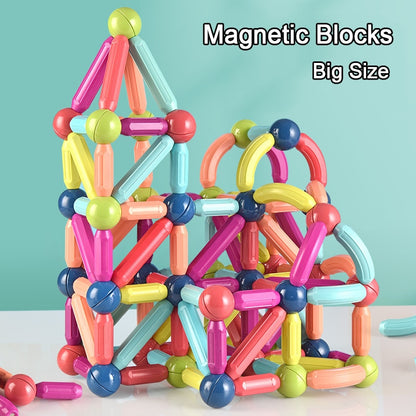 Magnetic Stick Designer Building Blocks Set Kids