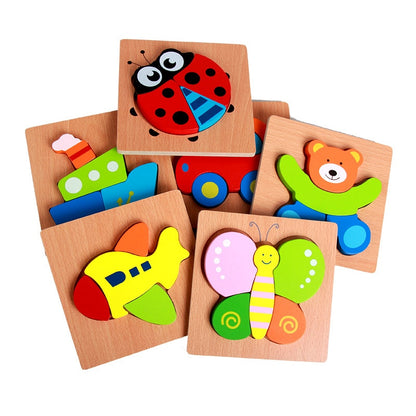 Wooden Educational Toys for Baby Motessori