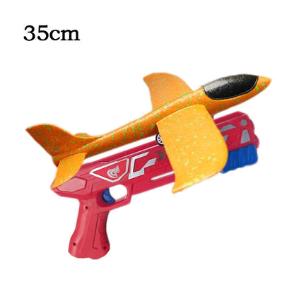 Foam Plane Glider Hand Throw Launcher Guns