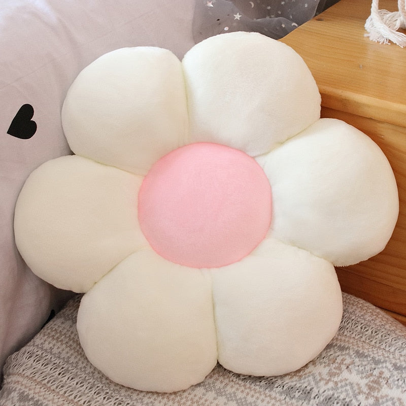 Beautiful Colorful Flower Plush Pillow Toy