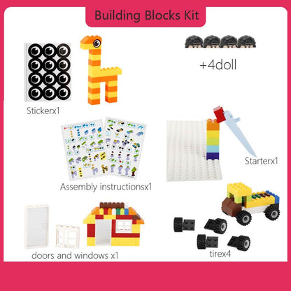 Building Blocks City DIY Creative Bricks Compatible