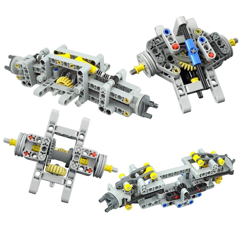 MOC Bricks Technical Gear Parts