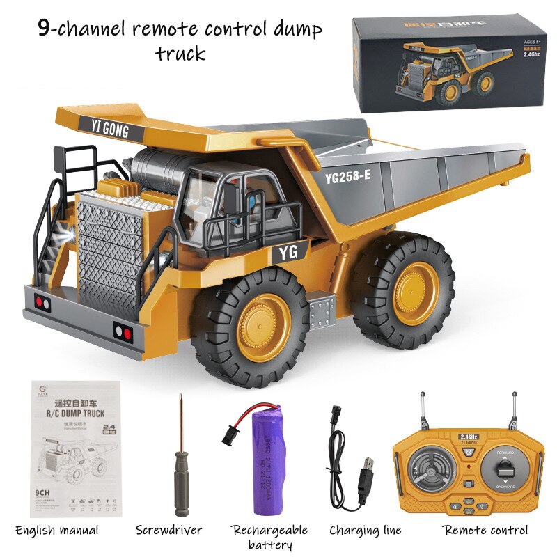 Large Alloy Remote Control Excavator