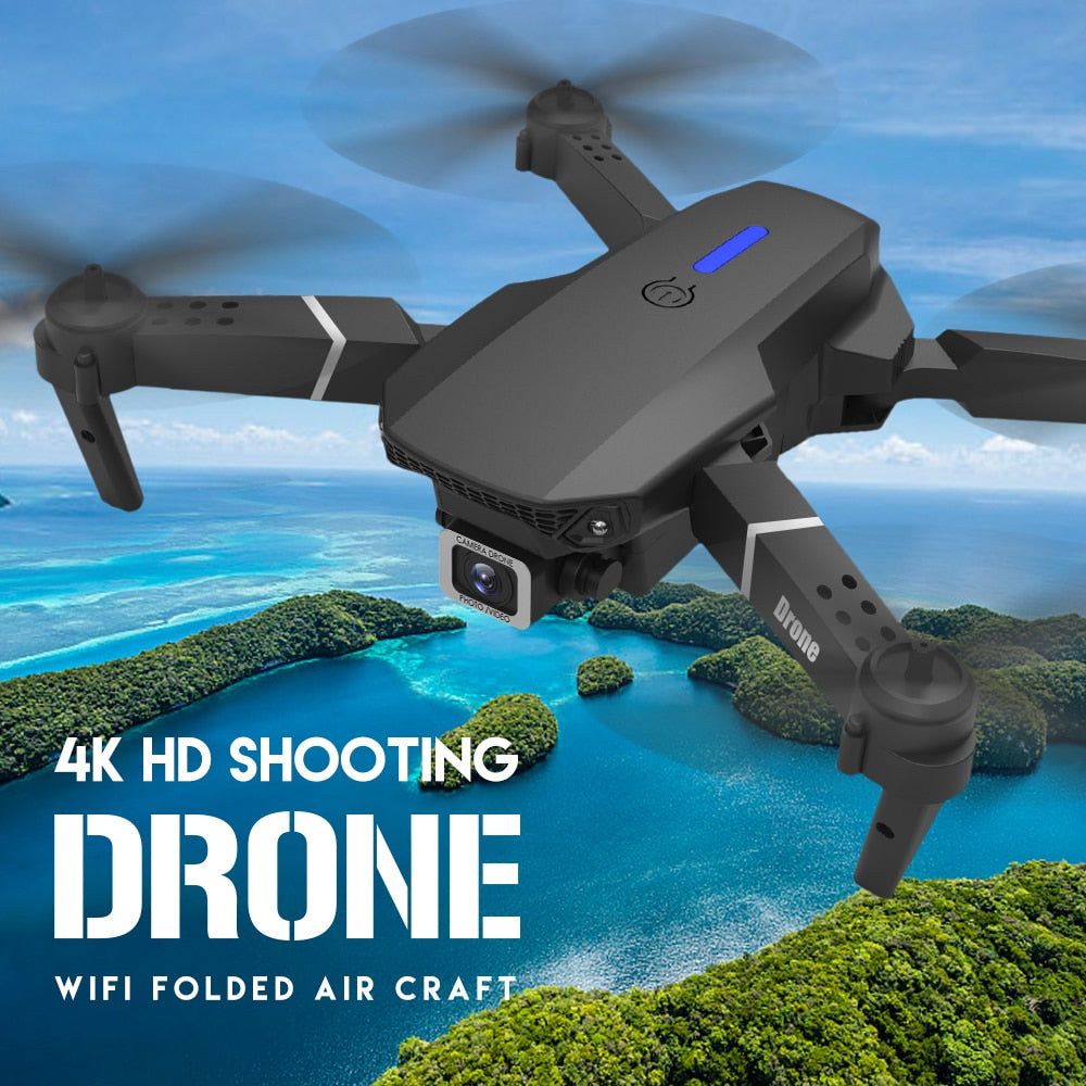 Drone With Wide Angle HD 4K 1080P Camera