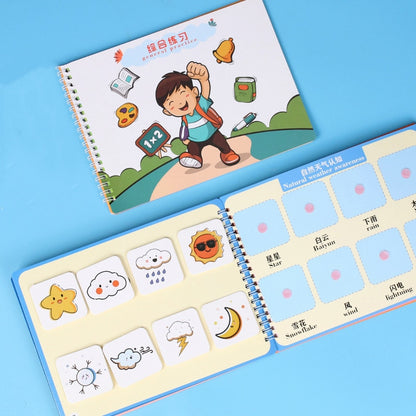 Kid Quiet Busy Book Montessori Baby Educational Toy