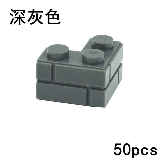 Thick Wall Figures Bricks Compatible Dots Building