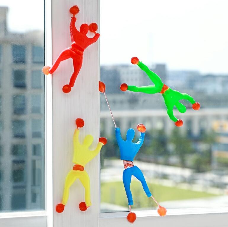 Funny Flexible Climb Men Sticky Wall Toy Kids