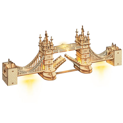 3D Wooden Puzzle Game Big Ben Tower