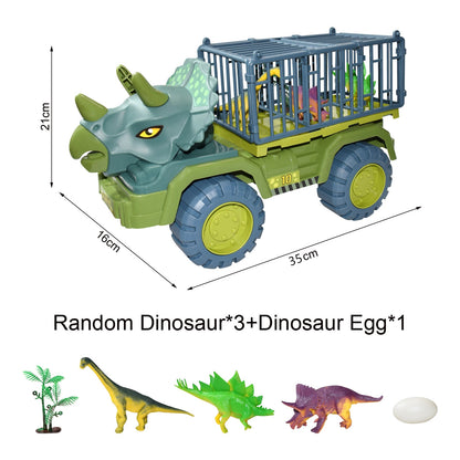 Children Dinosaur Transport Car Toy Oversized