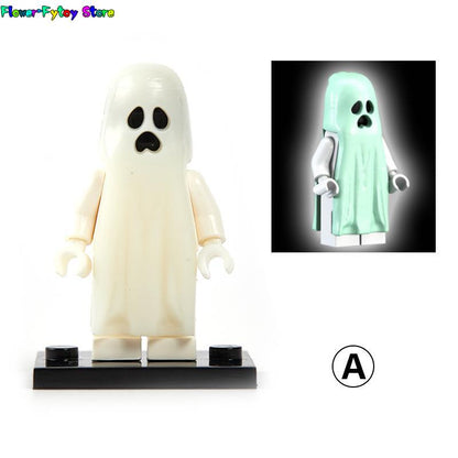 Horror Halloween Series Building Blocks Luminous