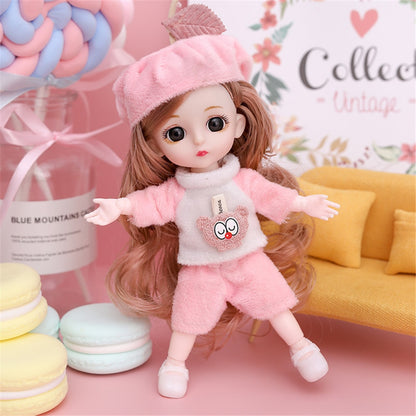 16cm Princess BJD Doll with Clothes and Shoes