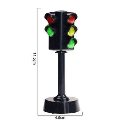 Mini Traffic Signs Road Light Block with Sound LED