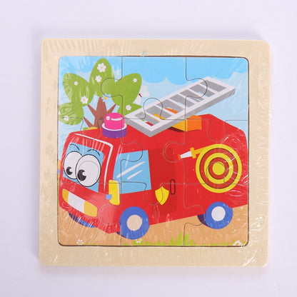 Cartoon Wooden Children 3D Jigsaw Puzzle Baby