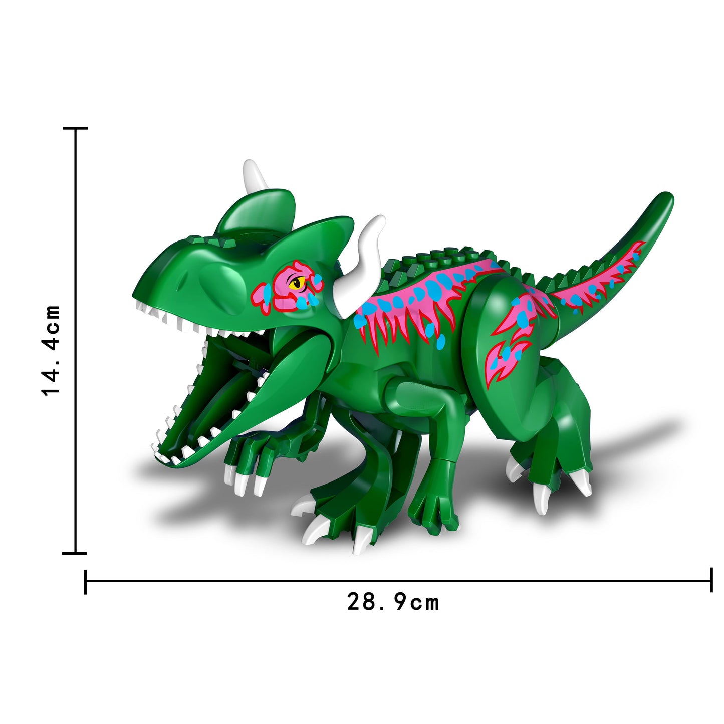 Brutal Raptor Building Jurassic Blocks