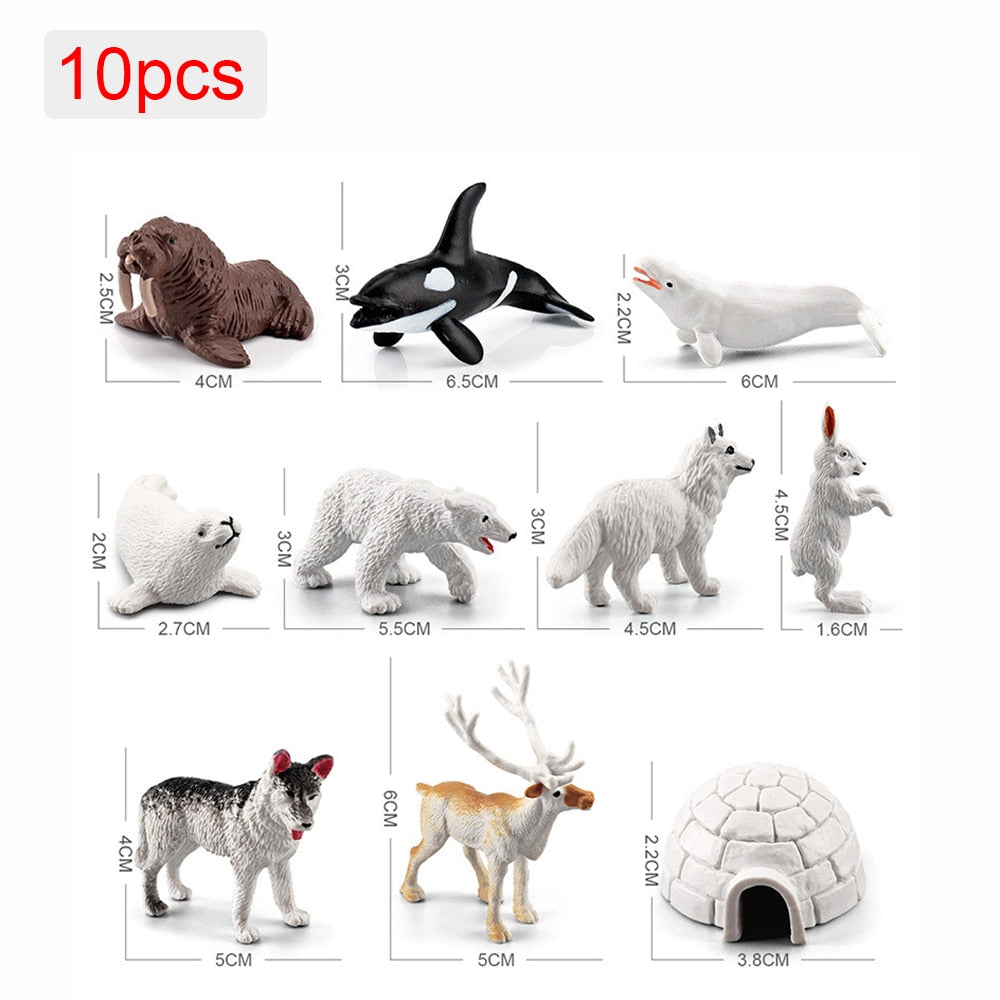 Realistic Animal Figurines Simulated Poultry Action Figure