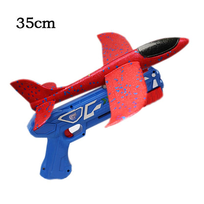 Foam Plane Glider Hand Throw Launcher Guns