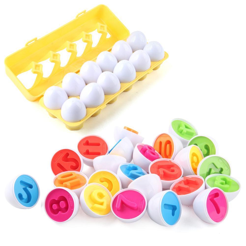 Baby Montessori Toys Egg Puzzle Games Kids Toys