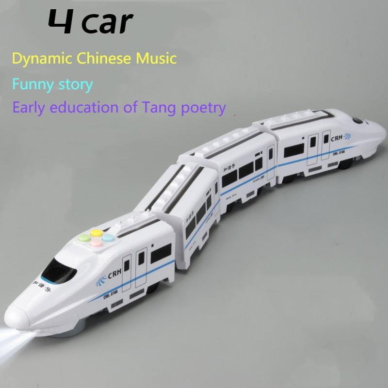 Simulation High Speed Railway Train Toy