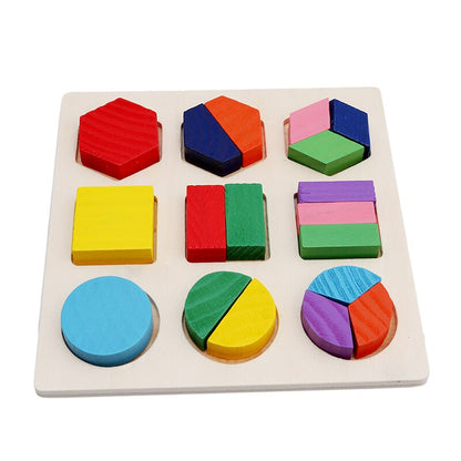 Montessori Wooden Baby Game Puzzles for Kids