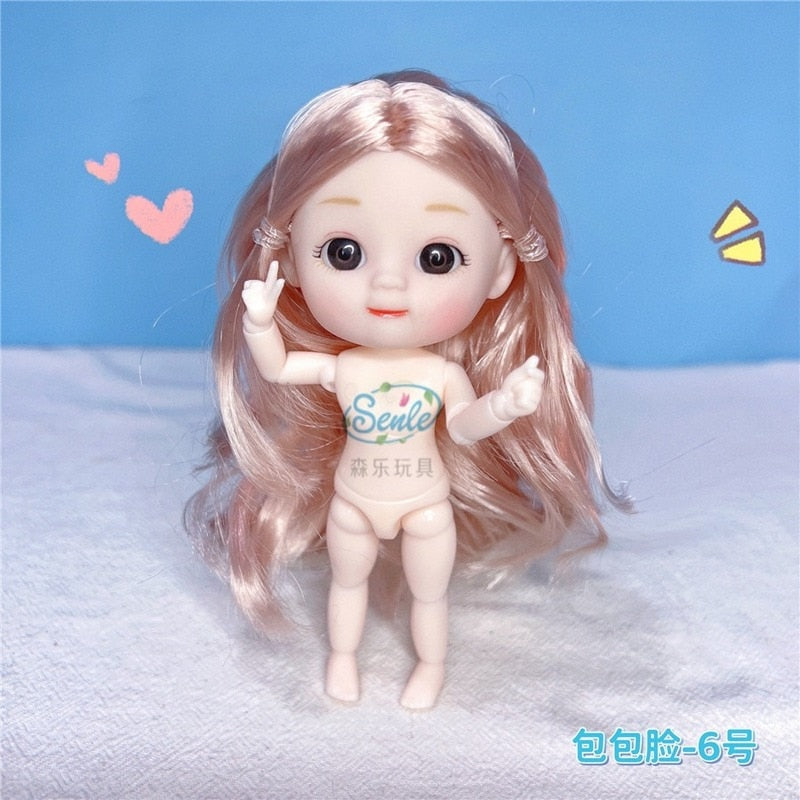 Mini Naked Body DIY Toy Dolls