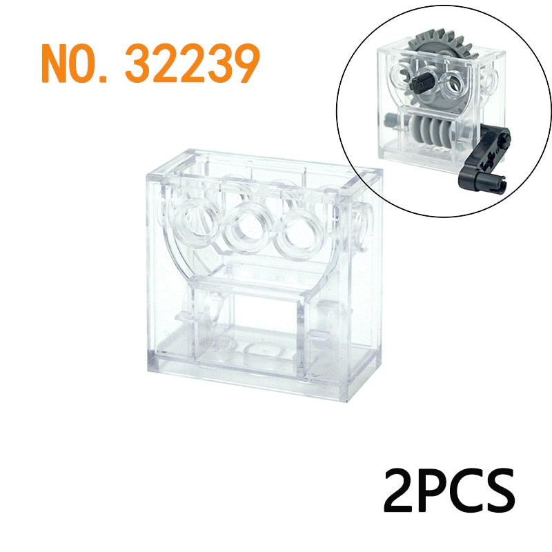 MOC Bricks Technical Gear Parts