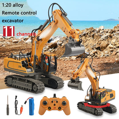 Large Alloy Remote Control Excavator