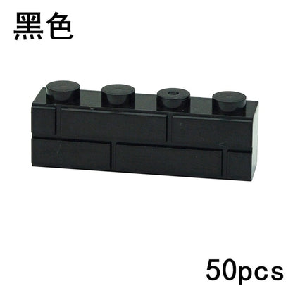 Thick Wall Figures Bricks Compatible Dots Building